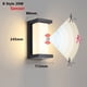 thumbnail image 5 of Luz de pared LED para exteriores, impermeable, 20 W, CA 85-265 V, IP65, sensor de movimiento, luz para porche, balcón, jardín, montaje en superficie, 5 of 5