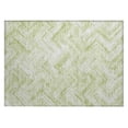 thumbnail image 2 of Addison Rugs Chantille Indoor/Outdoor Transitional Modern Green Washable Rectangle Rug, 1'8" x 2'6", 2 of 5