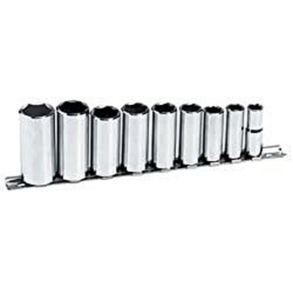 BLACKHAWK 3809DS 9 PIECE 3/8" DRIVE SOCKET SET