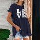 thumbnail image 2 of Camiseta de manga corta estampada casual para mujer OAVQHLG3B Store  lin121212, 2 of 5
