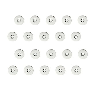  IWOWHERO 20 Sets Clothing Wallet Strong Magnet Bag Clasp  Fastener Bag Button Delicate Magnet Stud Suitcase Invisible Bag Buttons  Crafts Magnetic Button Magnetic Closures for Purses