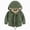 A46-AG, variant on Childrens Hooded Jacket Boys and Girls Fall Winter Fleece Lined and Thickened Casual Fashionable Jacket 6-12 Months 12-24 Months 2T 3T 4T 5T 6T 7T 8T Children Navy,5-6 Years