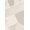 Beige, Pattern 18, variant on ODIKA 4'x6' Tan Beige Modern Rainbow Arch Striped Washable Area Rug Contemporary Geometric Bohemian Minimalist Design for Dorm Room, Small Living Stain Resistant Low Profile, Easy Care