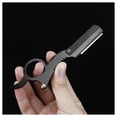thumbnail image 1 of WIFKLSIIPG Anneau Pliant en Acier Inoxydable Support de Couteau Outil de Réparation Faciale pour Coiffure, 1 of 1