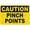 Warning Sign 1, variant on Metal Sign, Caution Sign, OPEN DOOR SLOWLY, for office, enterprise, safety signs, equipment Warning signs, etc 8 x 12 Inch