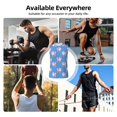 thumbnail image 7 of Pofeuu Cute Poodle Dog Print Men's Muscle T-Shirt, Sleeveless, Muscle Tank, Classic Muscle Tee Top For Men Casual Sleeveless Muscle T-Shirt Trendy Clothes-XX-Large, 7 of 7
