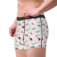 thumbnail image 2 of Uemuo Cute Dinosaur Pattern Men's Boxer Briefs,Trunk Anti-Chafing,Comfortable, Durable, and Stylish Underwear-Small, 2 of 9