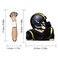 thumbnail image 3 of Football Quarterback Wiper Stickers Car Windshield Wiper Stickers Car Car Stickers, 3 of 8