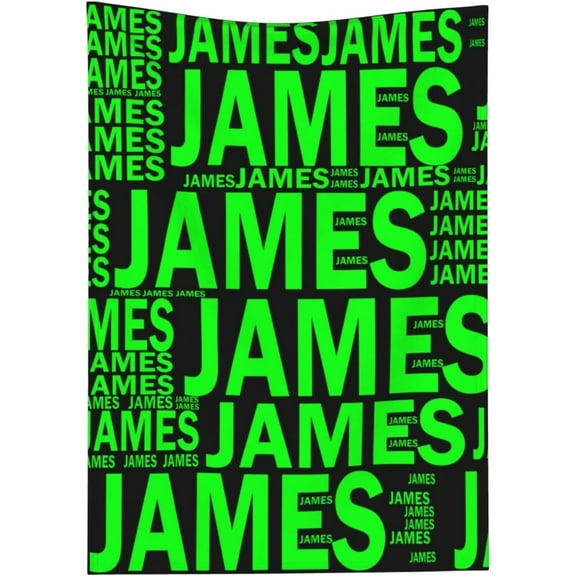 AISENIN Custom Monogrammed Blanket Personalized Name Blanket Customized Blanket with Name Text for Adult Kid Birthday Christmas New Year Gift
