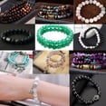 thumbnail image 5 of HOOUN Wholesale 450pcs Natural Picasso Stone Round Loose Beads 8MM 10 Strands, 5 of 6