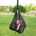 thumbnail image 3 of Triangle Outdoor Camping Dry Net Foldable Camping Organizer Mesh Bag for Outdoor Picnic Tableware Dishes, 3 of 5