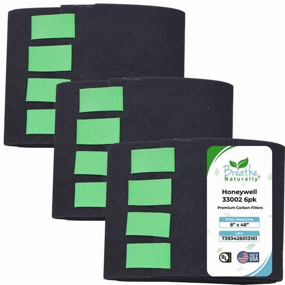 Honeywell 33002 8x48 Carbon Filter 6pk