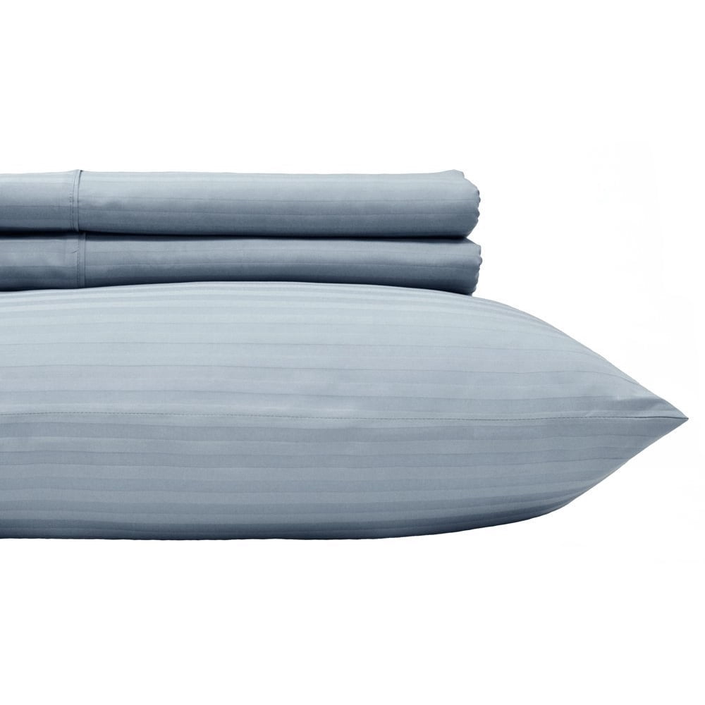 Short Queen Size Flat Sheet + 2PC Pillowcases Only 400 Thread Count