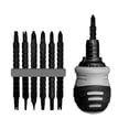 thumbnail image 3 of Ratchet Screwdriver Adjustable Length Flexible for Electrician Toolbox Cars kusrkot Destornillador de trinquete, 3 of 7