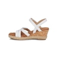 thumbnail image 2 of Walking Cradles Wc Alba Women Wedge Sandal In White Soft Atanado Leather, 2 of 5