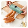 thumbnail image 4 of Shiogb Vacuum Sealing Machine Automatic, Portable Preservation Device Packaging Machine, Kitchen Vacuum Sealers for Meat Vegetables Snacks, Freshness Storage Appliance, White, 4 of 5