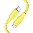 thumbnail image 2 of Cable Anker USB-C a USB-C, Cable 643 100W 3ft, Cable de carga USB 2.0 Tipo C Carga rápida para MacBook Pro 2020, iPad Pro 2020, iPad Air 4, iPad Mini 6, Galaxy S21, Pixel, Interruptor (Amarillo narcis, 2 of 2