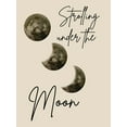 thumbnail image 2 of Phillip, Jamie 12x14 White Modern Wood Framed Museum Art Print Titled - Moon Stroll, 2 of 4