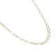 thumbnail image 2 of Cadena Figaro 3x1 Bitono 6.5mm Unisex 55 cm Chapa De Oro 18k Ametrinaa MPCA0015-55, 2 of 5