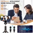 thumbnail image 5 of Microphone Cravate Sans Fil pour Enregistrement Audio et Vidéo Portable - Compatible avec iPhone et Android pour Diffusion en Direct et Jeux, 5 of 5