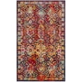 thumbnail image 2 of SAFAVIEH Crystal Tyson Oriental Area Rug, Navy/Orange, 3' x 5', 2 of 7