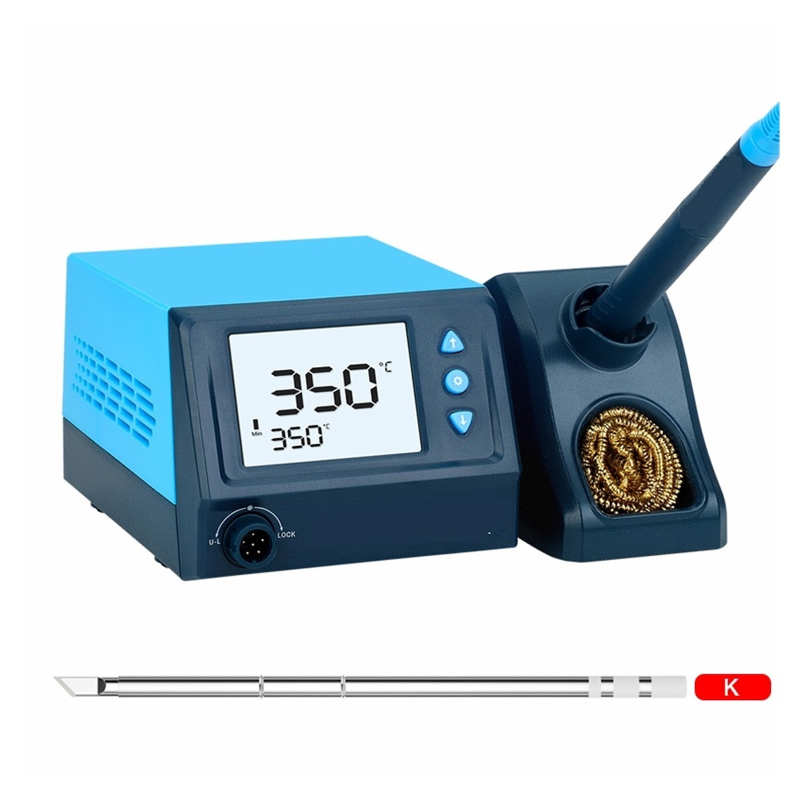 75W Electric Soldering Iron Constant Adjustable Temperature Welding Repair Digital Display T12 Soldering Station ,High Temperature Resistant