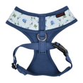 thumbnail image 2 of Puppia Spring and Summer Fashion Over-The-Head Dog Harness, Blue_Florian, Small, 2 of 4