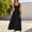 🔥 Black, variant on Sentmoon Hawaiian Dresses for Women Regular Fit 2026 Summer Cocktail Dress Stretchy Midi Dress Active for Going Out and Party XL