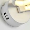 thumbnail image 3 of Lámpara Moderna LED de pared para mesita de noche pasillo dormitorio decorativa (luz cálida) Sywqhk Para estrenar, 3 of 9