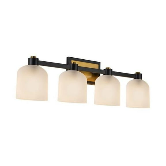 Artcraft Lighting Ac11694 Lyndon 4 Light 32" Wide Vanity Light - Black