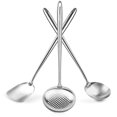 thumbnail image 1 of Set de utensilios de cocina YOSUKATA de acero inoxidable de 17" de 3 piezas, 1 of 8
