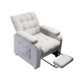 thumbnail image 1 of Silla De Juegos Con Cojín De Resorte, Silla De Escritorio De Oficina Para Sala De Estar, Dormitorio, Estudio, Polea Blanca, 1 of 8