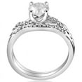thumbnail image 3 of Silvago Jewel 1.2 Ct Round Brilliant Cut Lab Created Diamond Wedding Ring - 14K White Gold Plated Engagement Ring - Simple Diamond Ring for Women's - Infinity Ring Gifts - Wedding Ring for Women's, 3 of 3