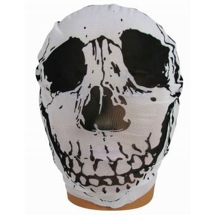 Forum Novelties Bone Finger Halloween Mask – Spooky White Skeleton Hand Costume Accessory