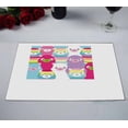 thumbnail image 2 of PKQWTM Alpaca Family Portrait Kitchen Dining Table Mats Placemats Size 12x18 Inches, Set of 2 Pieces, 2 of 2
