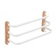 thumbnail image 5 of Barra para colgar toallas de 60 cm de largo, soporte para toallas para pared de baño o aseo. tres capas, 5 of 9