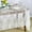 White-60"x120", variant on Lace Tablecloth 60×120 Inch for Rustic Boho Wedding Bridal Shower Party Decoration, Classy Rectangle Long Vintage Embroidered Reception Table Cloth Decor