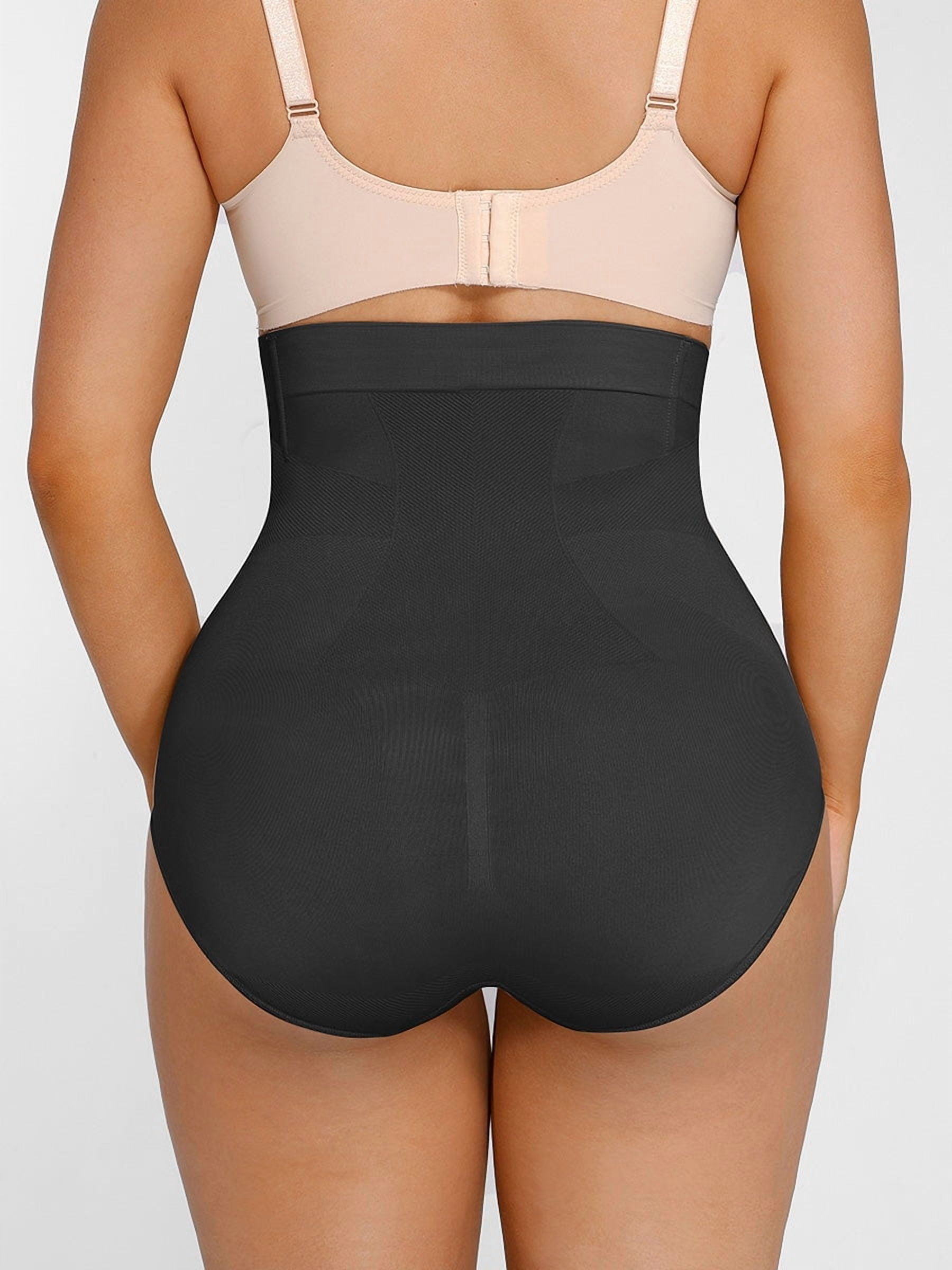 FeelinGirl Women's High-Waisted Tummy Control Seamless Shapewear Briefs, Sizes XS-4XL