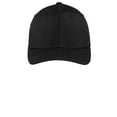 thumbnail image 3 of Sport Tek Adult Unisex Regular Solid Cap STC17 Black X-Small, 3 of 3