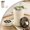 Beige, variant on Rechargeable Self‑Stirring Mug with Built‑in Ice Tray, Double Tap Automatic Mixing Cup, 304 Stainless Steel Leak‑Proof Travel Mixer Cup for Hot & Cold Drinks, Protein Shakes, Coffee