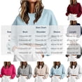 thumbnail image 3 of Neewe Womens Casual Sweatshirt Long Sleeve Tops Crewneck Loose Fit Tee Pullover Short Top Fall Shirts Fashion, 3 of 5