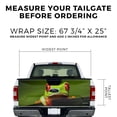 thumbnail image 4 of Truck Tailgate Wrap Red Eyes Green Frog HD Decal Graphics MightySkins Professional Grade 3M Material Universal Fit for Full Size Trucks Weatherproof & Car Wash Safe, 4 of 6
