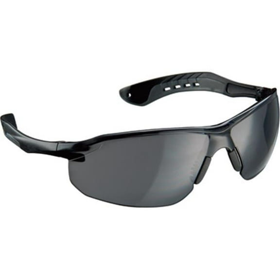 Flat Temple Safety Eyewear - Gray Lens, Model No. 47011-WV6