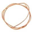 thumbnail image 1 of Tubo de cobre C1100 T2 de 2 m, mangueras de frenos, diámetro exterior de 6 mm y diámetro interior de 5 mm, manguera de bobina blanda para aire acondicionado y refrigerador, 1 of 4