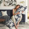 thumbnail image 5 of Floral Body Pillow Cover – Soft & Breathable, Hidden Zipper, 20"x54", Vintage Wildflower & Botanical Print with Butterflies & Bees – Gift for Side Sleepers, Pregnancy, Farmhouse Decor, 5 of 7