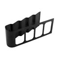 thumbnail image 4 of Soporte para control remoto, organizador de hojas para escritorio, soporte para control remoto de plástico para teléfono, organizador de almacenamiento (negro), 4 of 5