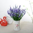 thumbnail image 3 of Artificial Lavender Plant with Silk Flowers for Wedding Decor and Table Centerpieces 1Pc Artificial Flower Lavender Garden DIY Party Home Wedding Craft Table Decor, 3 of 8