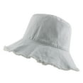 thumbnail image 2 of Womens Solid Color Sun Hat with Wide Brim Elegant Floppy Beach and Casual Wear Design, 2 of 2