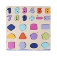 thumbnail image 4 of Tablero de rompecabezas, juguete de rompecabezas de números de madera, rompecabezas de madera de 1 a 9 números, rompecabezas de aprendizaje preescolar, 4 of 8