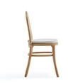 thumbnail image 5 of Manhattan Comfort Paragon 19.29" Wood Dining Chair w/ Cushion in Natural (4 Pc), 5 of 7